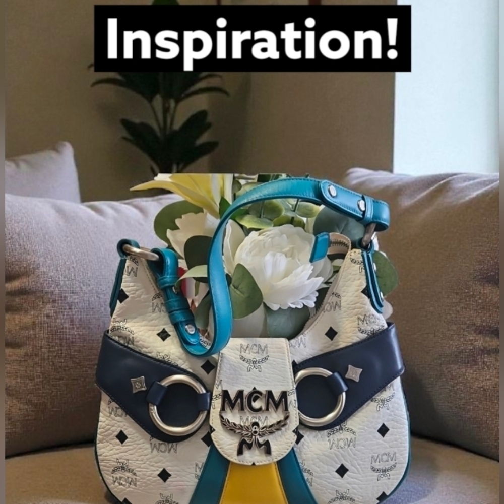 MCM Rare Visetos Shoulder Bag w/COA  - Picture 13 of 13